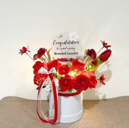 Bloom Box Akrilik Ucapan Grand Opening Mangga Besar