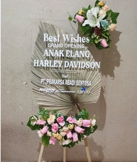 Papan Akrilik Ucapan Grand Opening Mangga Besar